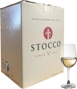 copy_Вино Stocco Pinot Grigio DOC Friuli Bag-in-box біле сухе 5 л 12% copy_Stocco Pinot Grigio DOC Friuli фото
