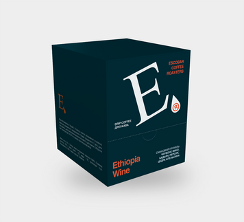 Дріп-кава Escobar Ethiopia Wine 10 шт. kva1594 фото